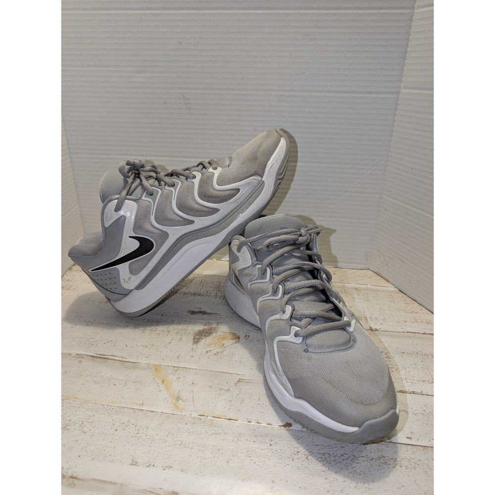 Mens Size 9 -Nike KD 17 TB Basketball Shoes Wolf Grey White FV1307-002